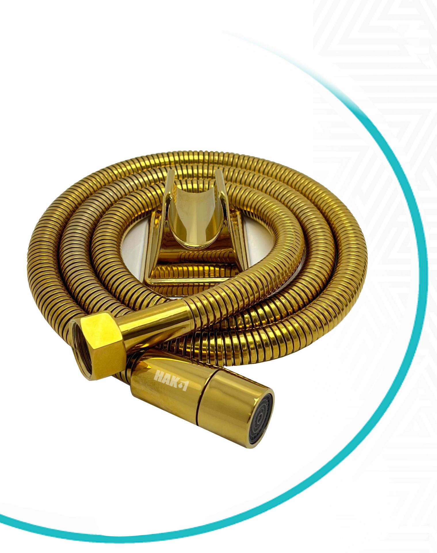 فروش شلنگ لوکس توالت طلایی